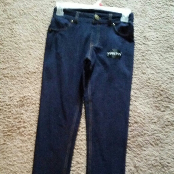 Girl's stretch jeggings