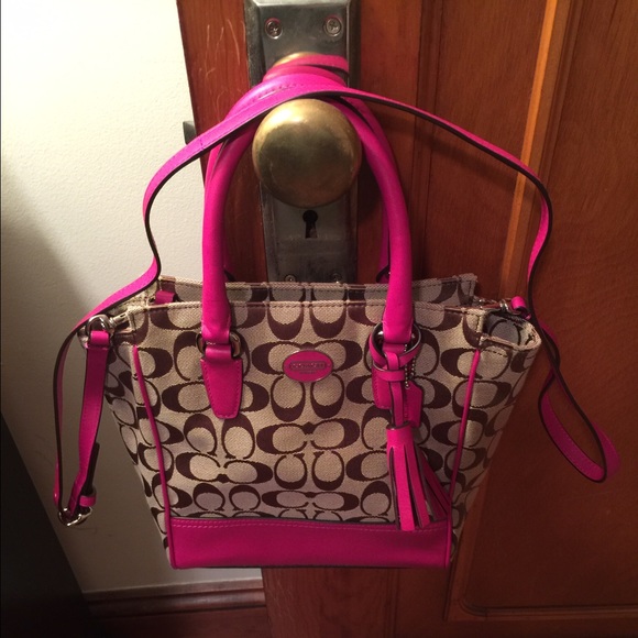 Coach Hot Pink handbag