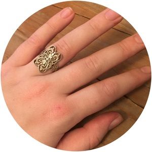 Sterling Silver Filigree Ring