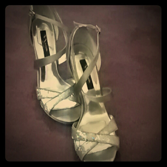 Nina Silver Heels