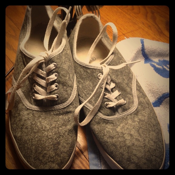 Grey urban outfitter sneakers