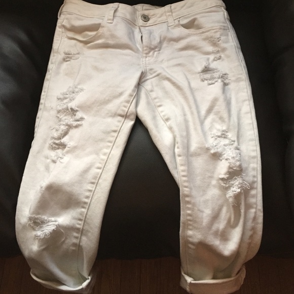 American Eagle jogging crop super stretch capris