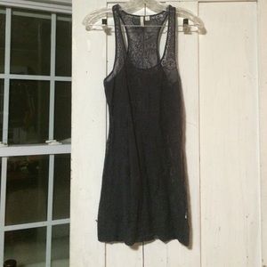 Long Lace Racerback Tank
