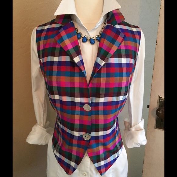 Vintage Dressy Multi-Color Vest ⬇️REDUCED⬇️