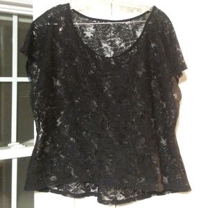 Black Lace Top