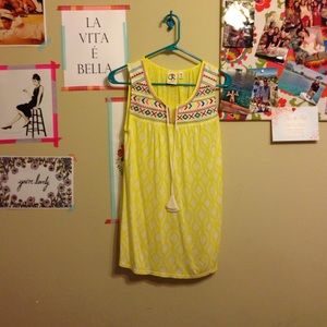 Anthropologie sleeveless blouse.