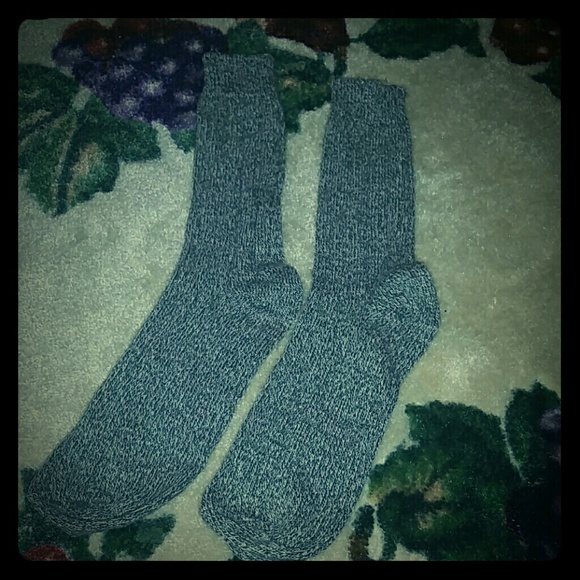 Khaki and olive colored wool boot socks