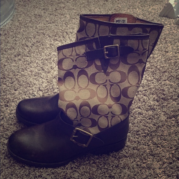 Coach frye boots
