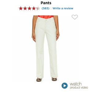 Free with any $10 purchase. work slacks