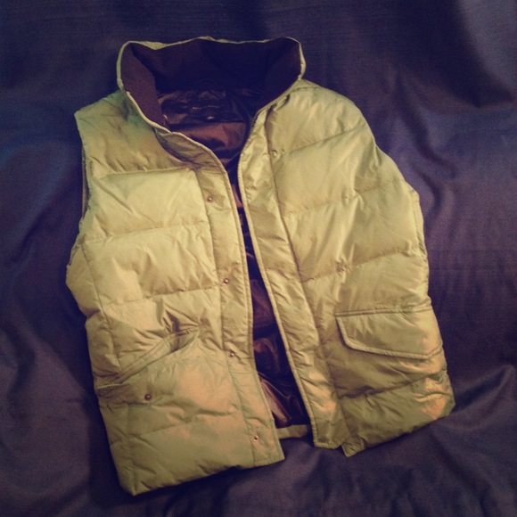 BANANA REPUBLIC Men's Green Vest