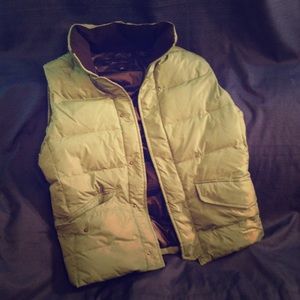 BANANA REPUBLIC Men's Green Vest