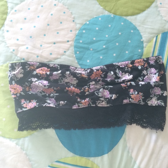 Urban outfitters floral bandeau