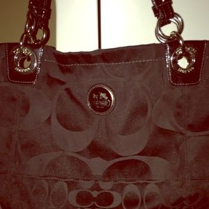 Black Coach purse