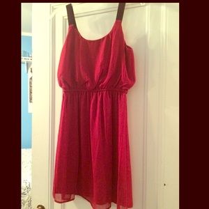 Burgundy Dress
