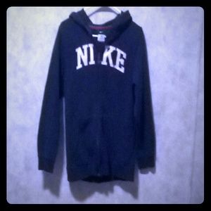 Navy blue hoodie