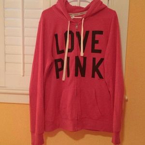 Cute Victoria Secret PINK zip up