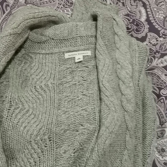 Wool cable sweater