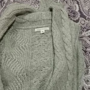 Wool cable sweater