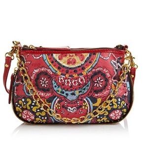 Sharif Handpainted Leather Mini Crossbody Bag