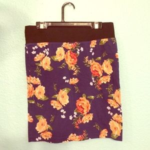 Forever 21 Floral Skirt