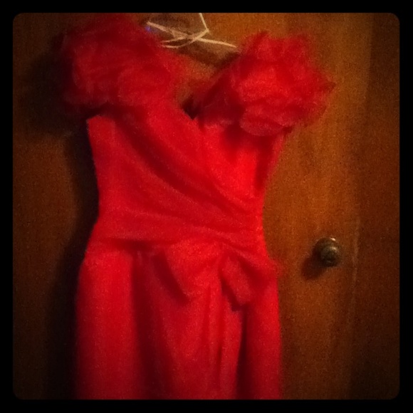 Pink Tulip Prom Dress