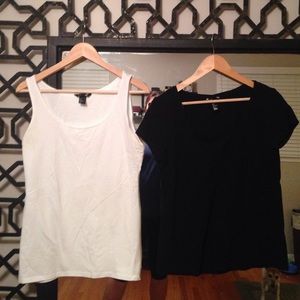 Set of two H&M workout tops