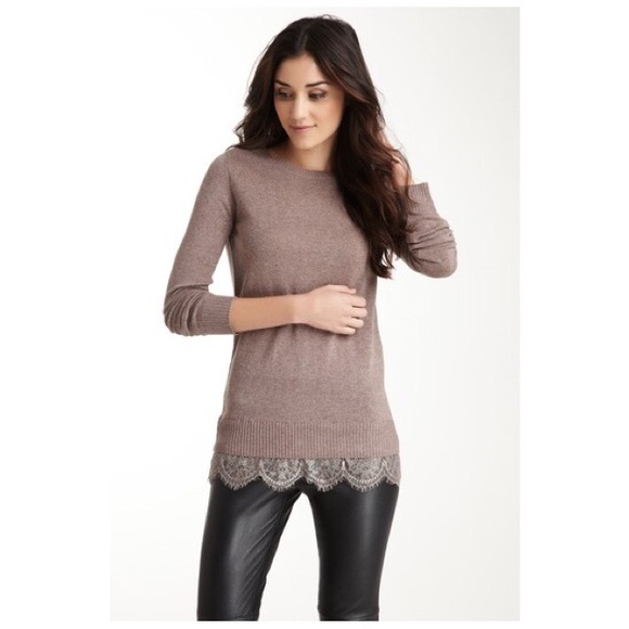 Acrobat Sweaters - ❗️LOWERED ❗️Acrobat Lace Hem Sweater