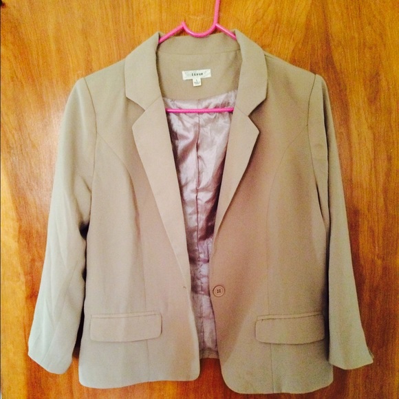 Beige blazer