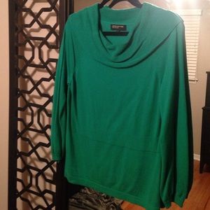 Green sweater