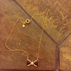 JCrew bow necklace