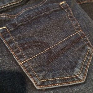 American eagle boyfriend blue jeans