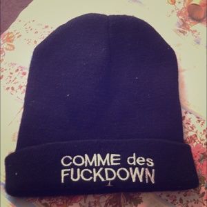Comme des fuckdown beanie
