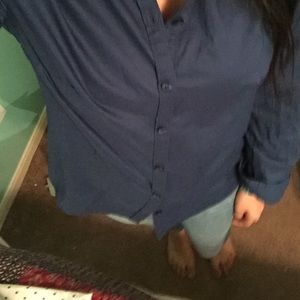 Cute navy blue shirt