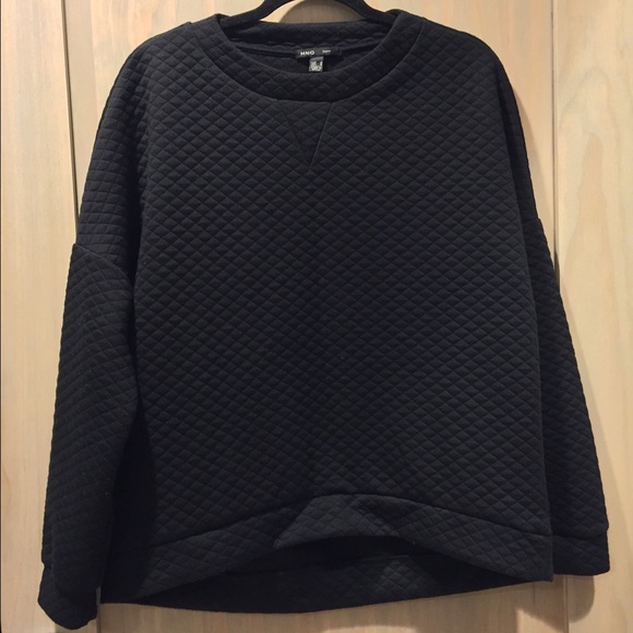 Mango Tops - Mango Quilted Sweatshirt