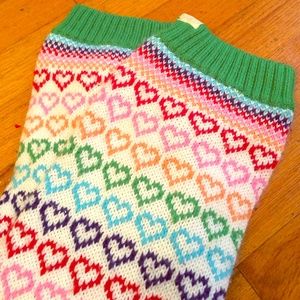 Colorful leg warmers