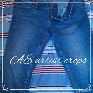 American Eagle "Artist Crop" capris
