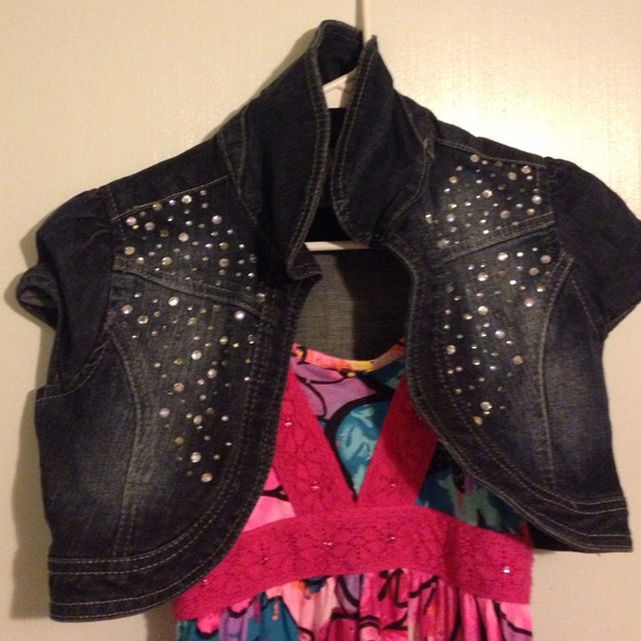 Justice dress size 10 jacket 12 kids - Picture 2 of 4