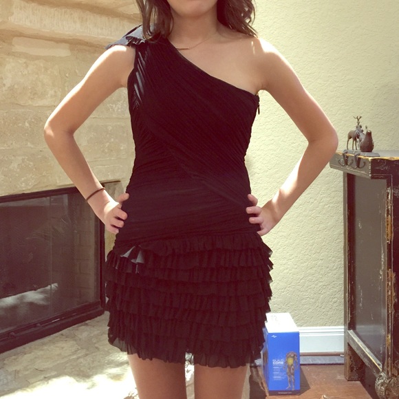 Bebe Black Dress XS