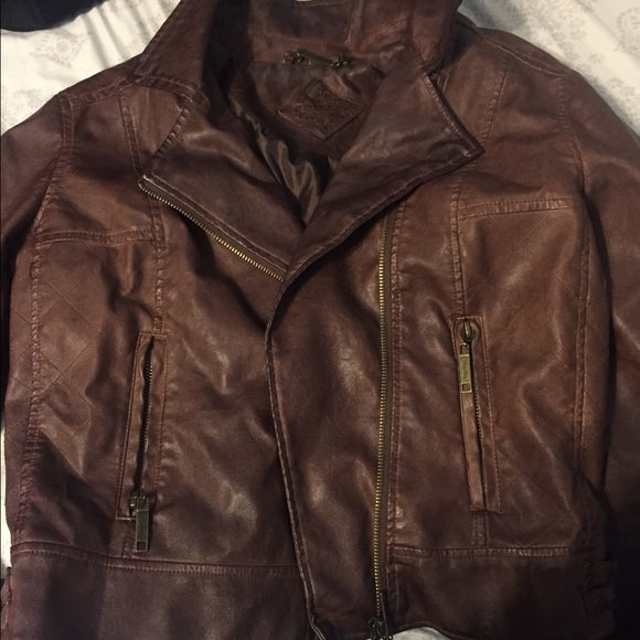 NEVER USED leather jacket