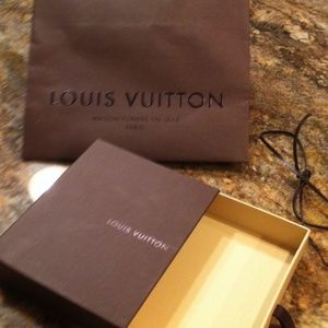 Louis Vuitton bag & box