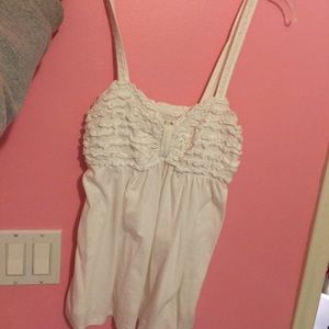 White tank top