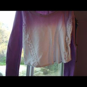 Purple ombré Sweater