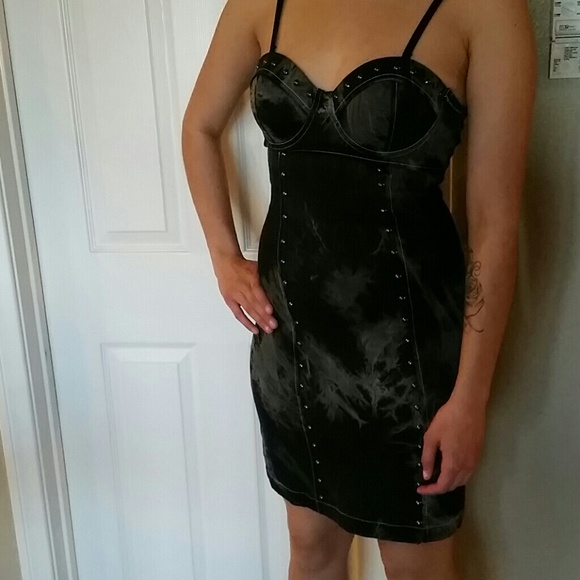 Sexy black dress