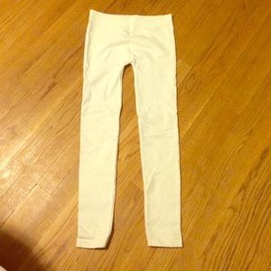 white leggings