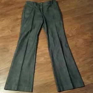 Dressy dark denim trousers
