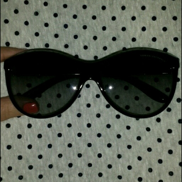 Black & Gold Armani Exchange sunnies