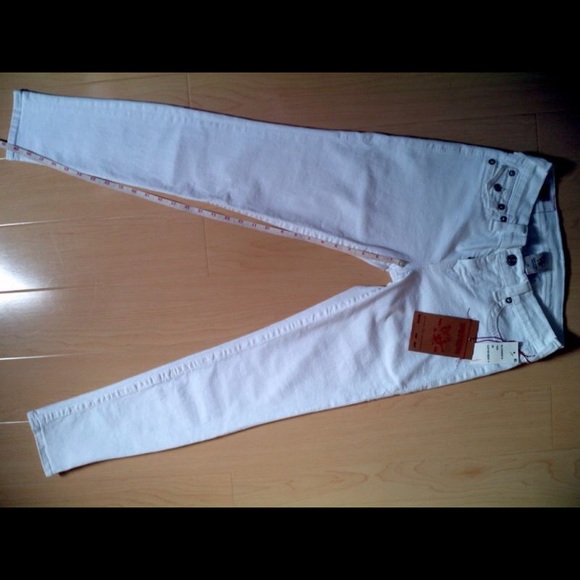 NWT white true religion jeans