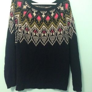 Forever21+ Unique Pattern Sweater