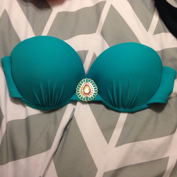 Strapless Pushup Bathing Suit Top