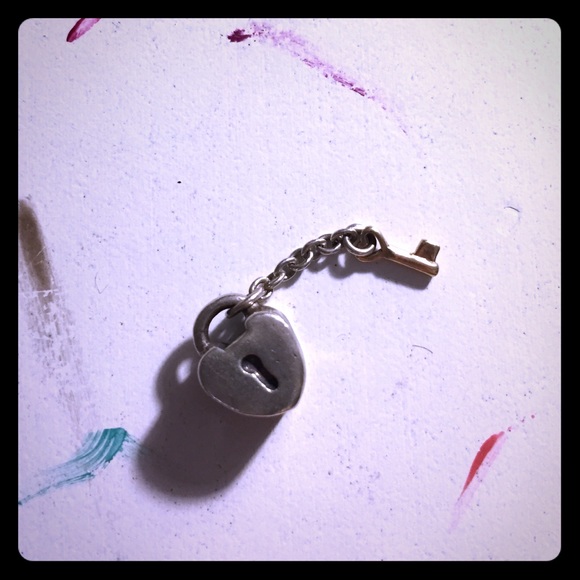Pandora Key to my Heart 14 k charm
